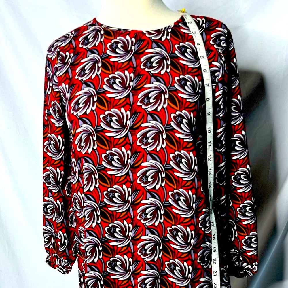 Ann Taylor sheath patterned casual dress - XS petite